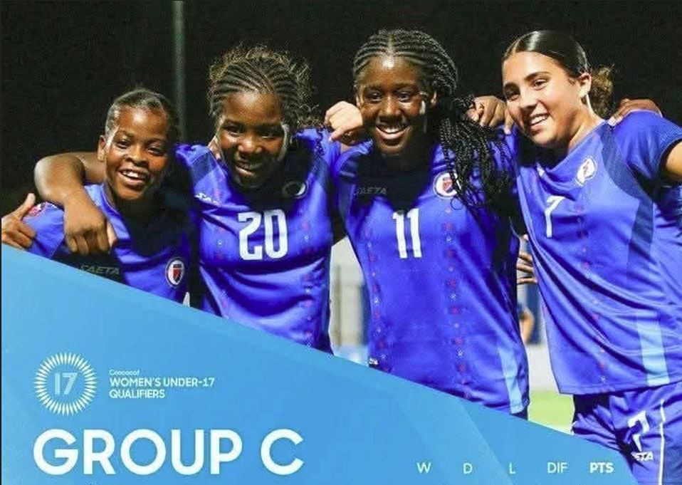 Coupe du Monde U17 filles : Haïti survole le tour préliminaire et composte son billet pour le championnat de la Concacaf