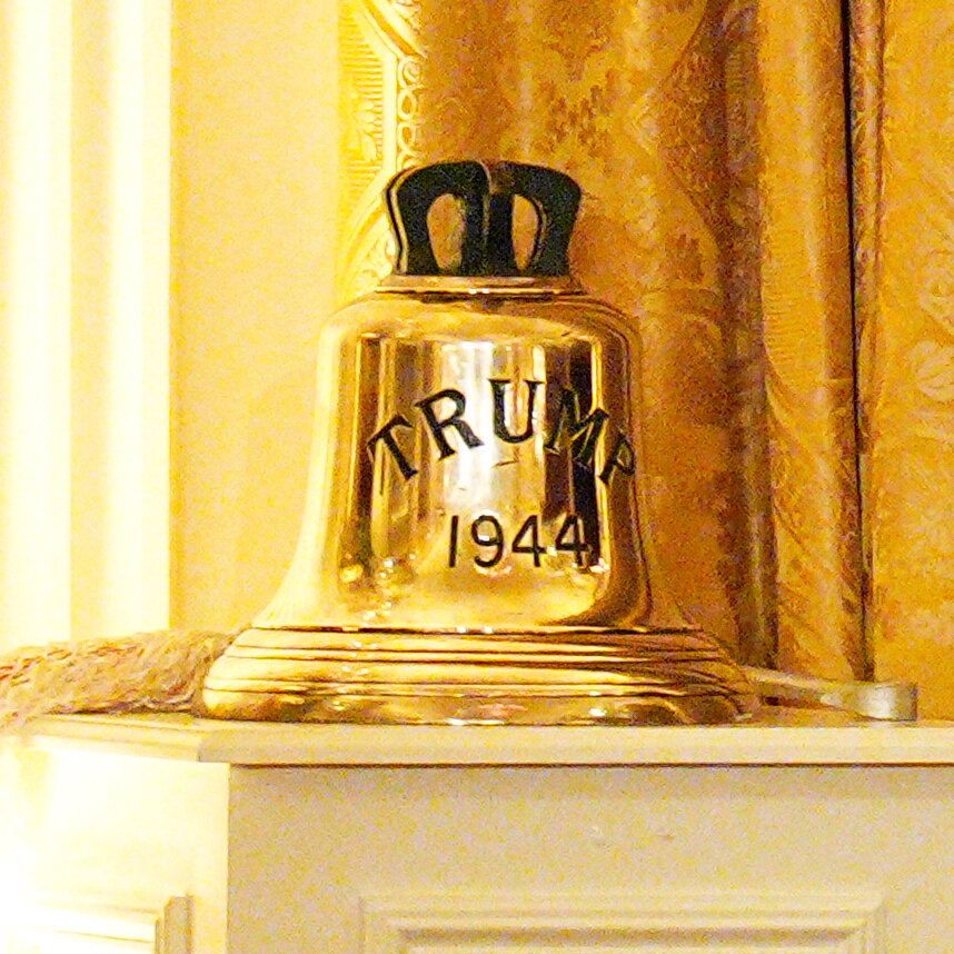 King Charles Presents President With Submarine Bell From HMS Trump