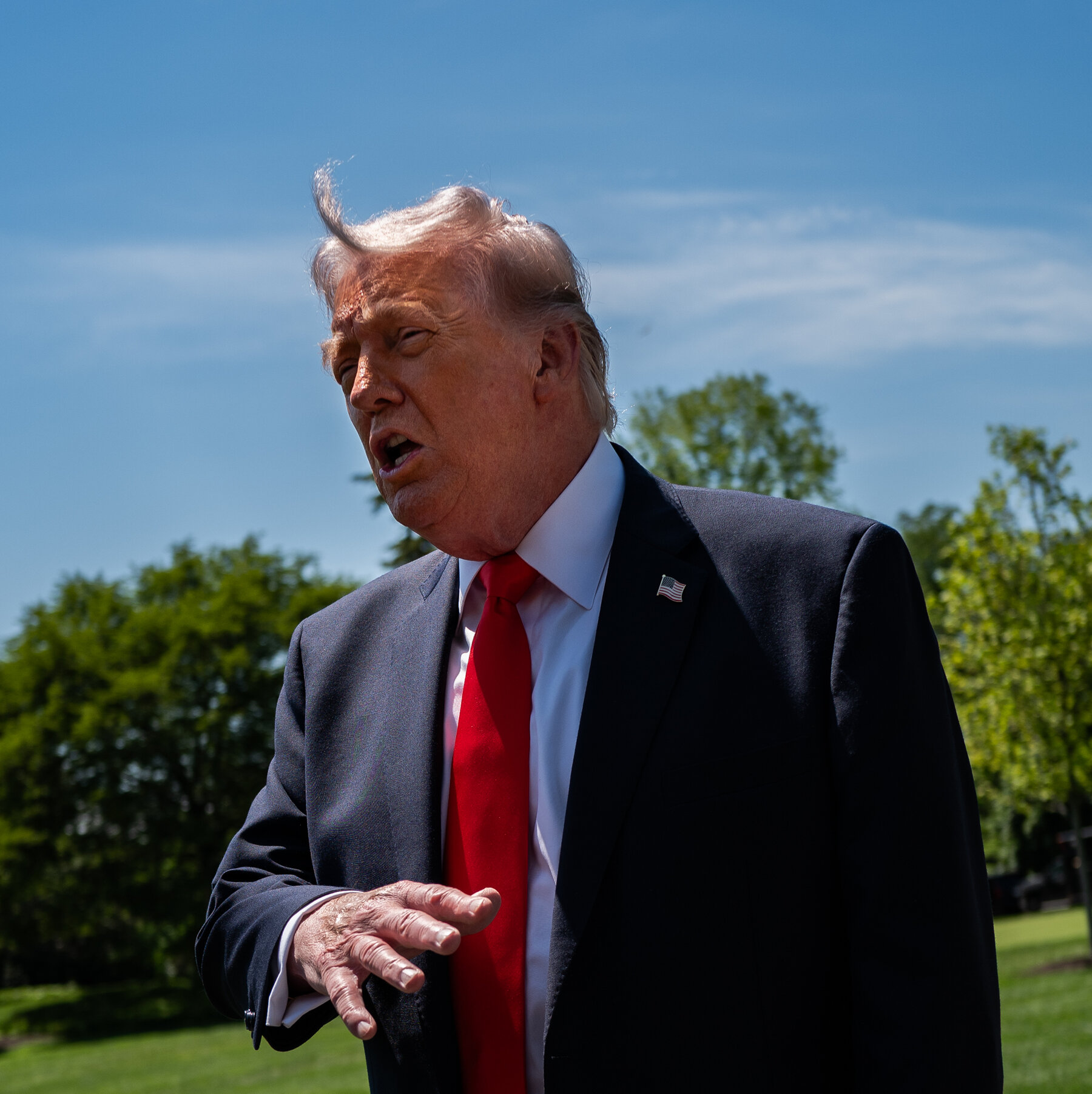 Trump’s Vision for D.C. ‘Garden of Heroes’ Statues Grows in Size and Cost