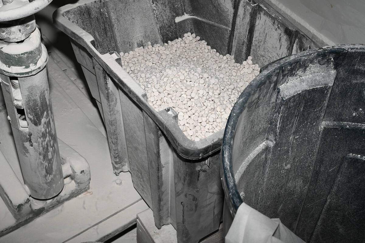 Trio charged after meth lab dismantled, 4 million tablets seized