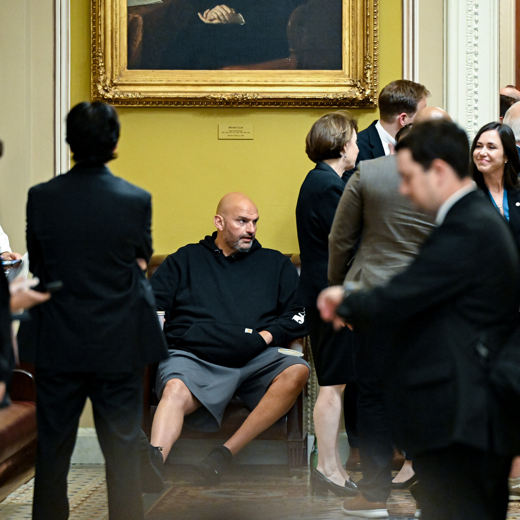 Amid Talk of a Party Switch, Fetterman Vows ‘Never’
