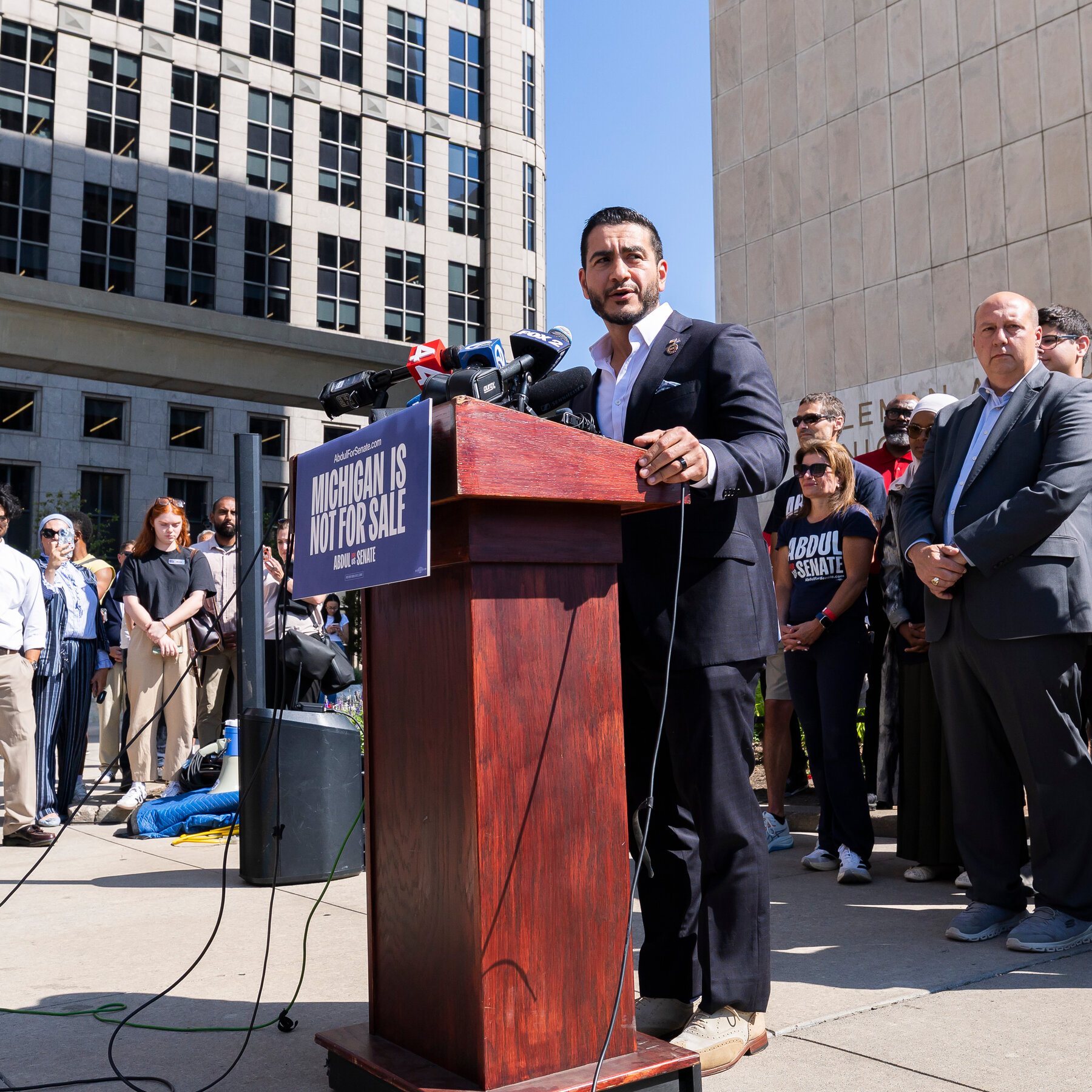 Abdul El-Sayed Deleted Old Posts and Videos Defending ‘Defund’ and Floating an End to Fireworks