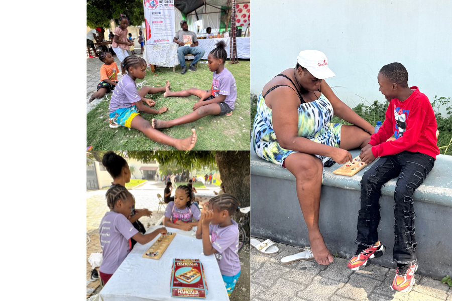 ‘Ann Jwe Ansanm’: Traditional games offer Haitian children a break from screens 