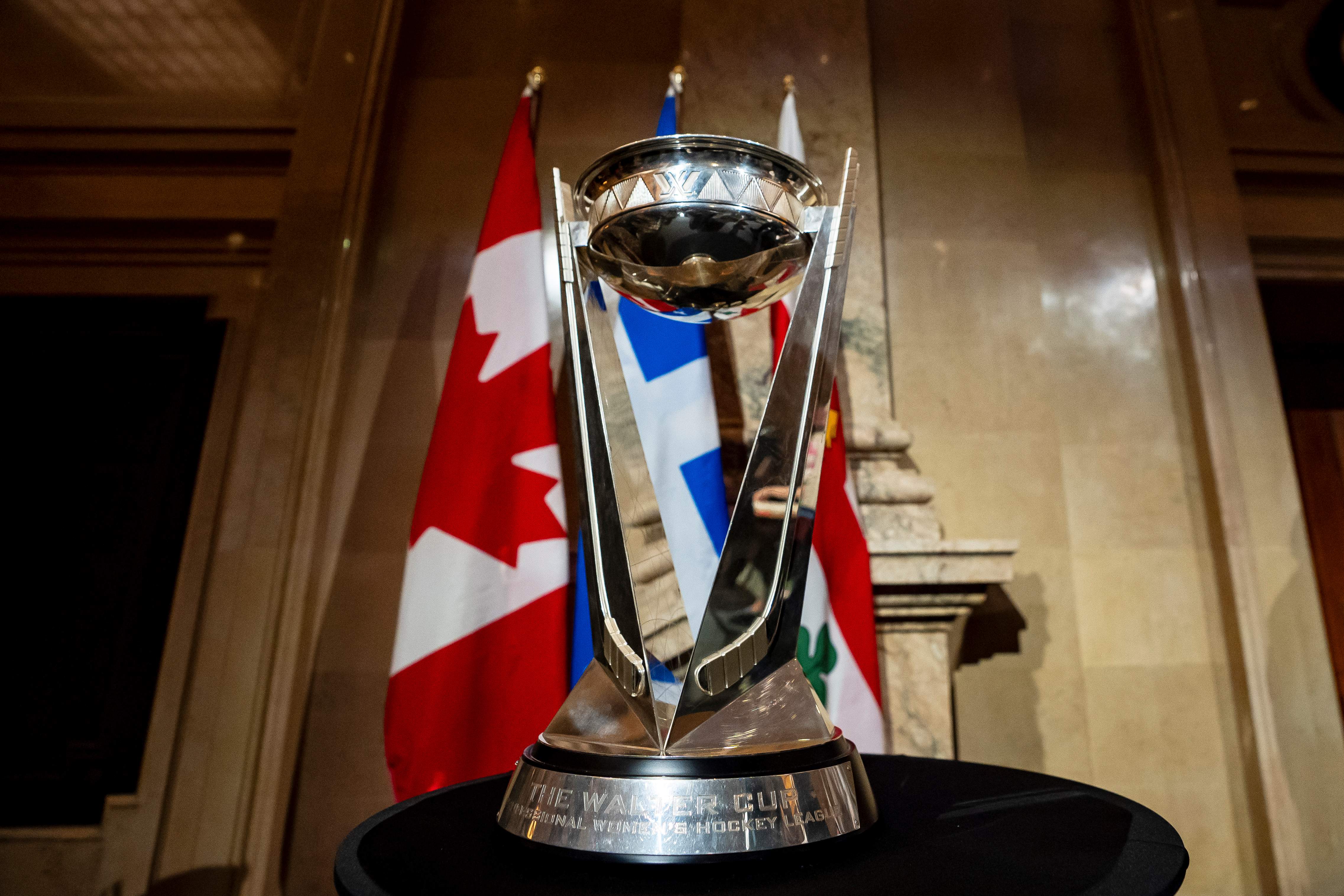 Montreal Victoire’s missing Walter Cup trophy found and reunited with team