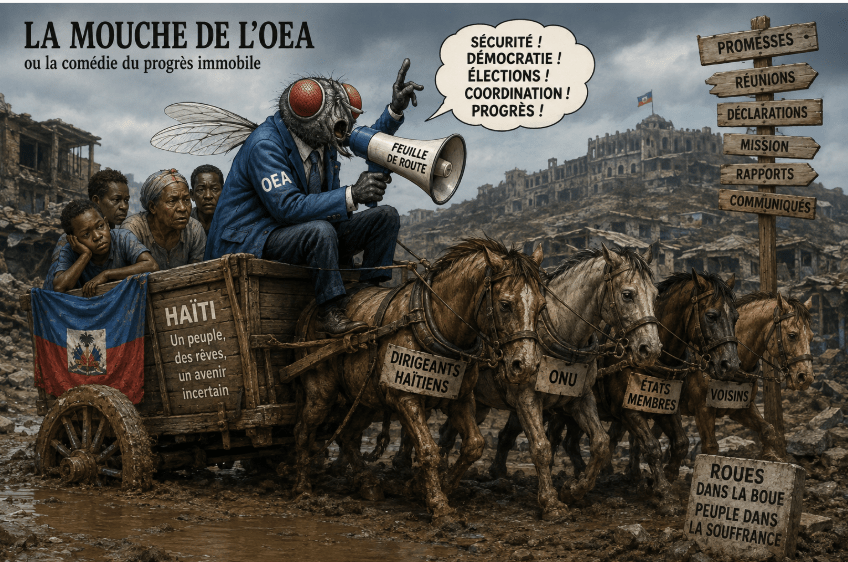 La Mouche de l’OEA : Libre adaptation de « Le Coche et la Mouche » de Jean de La Fontaine
