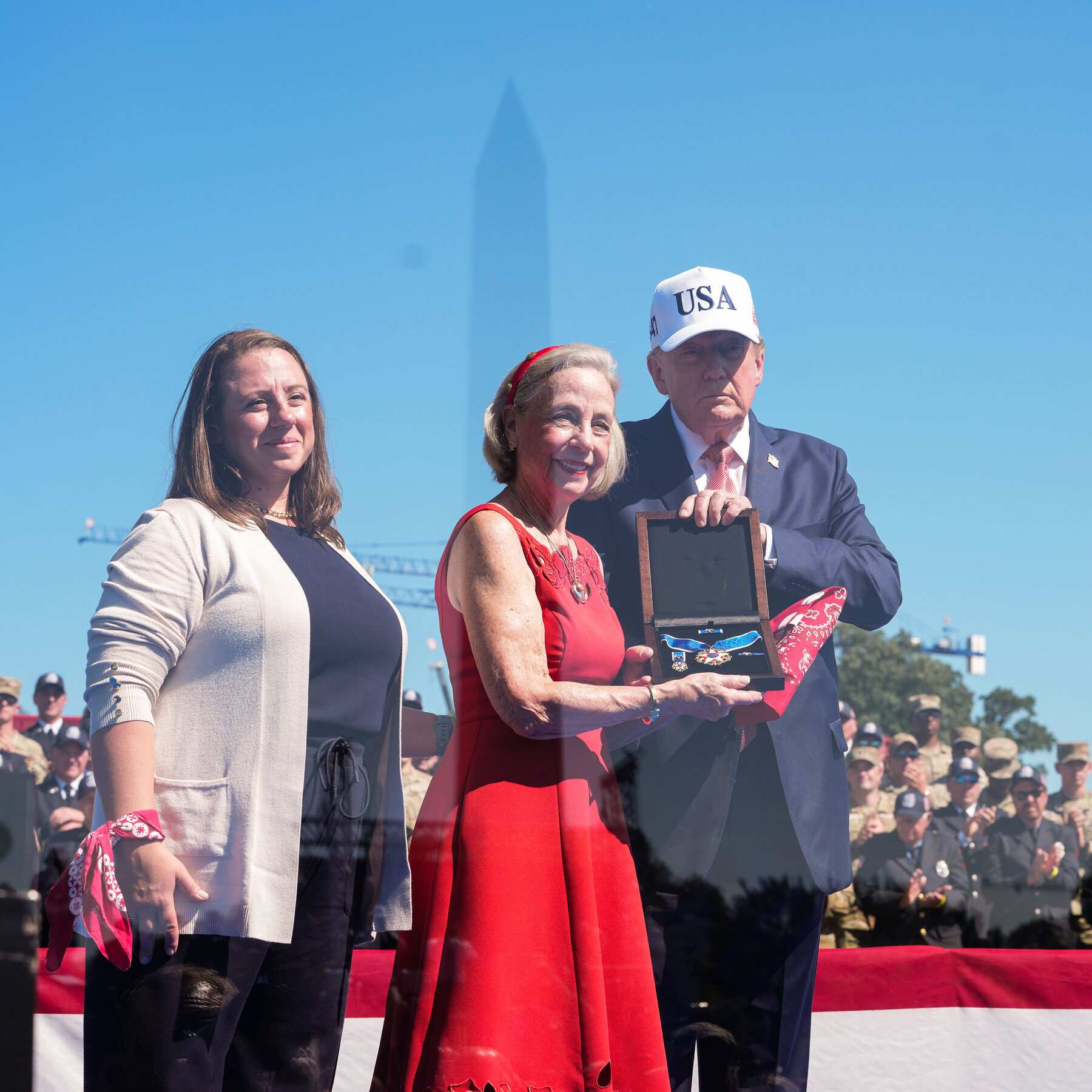 Trump Awards Medal of Freedom to Welles Crowther, the ‘Man in the Red Bandanna’
