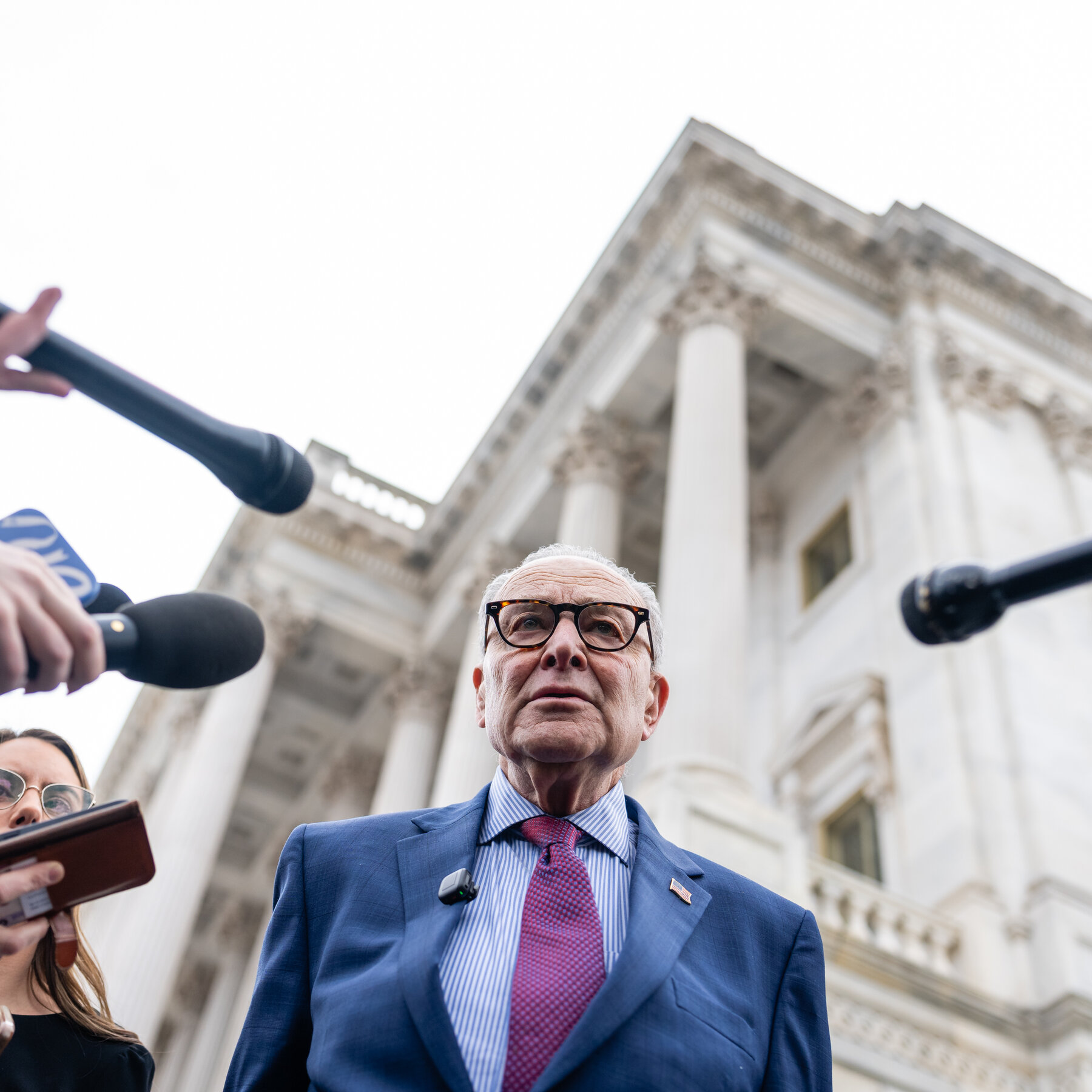 Mills Exit Is a Blow to Schumer as Democrats Question His Strategy