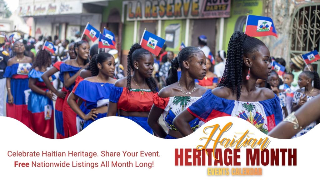 Haitian Heritage Month calendar lists events across the Diaspora