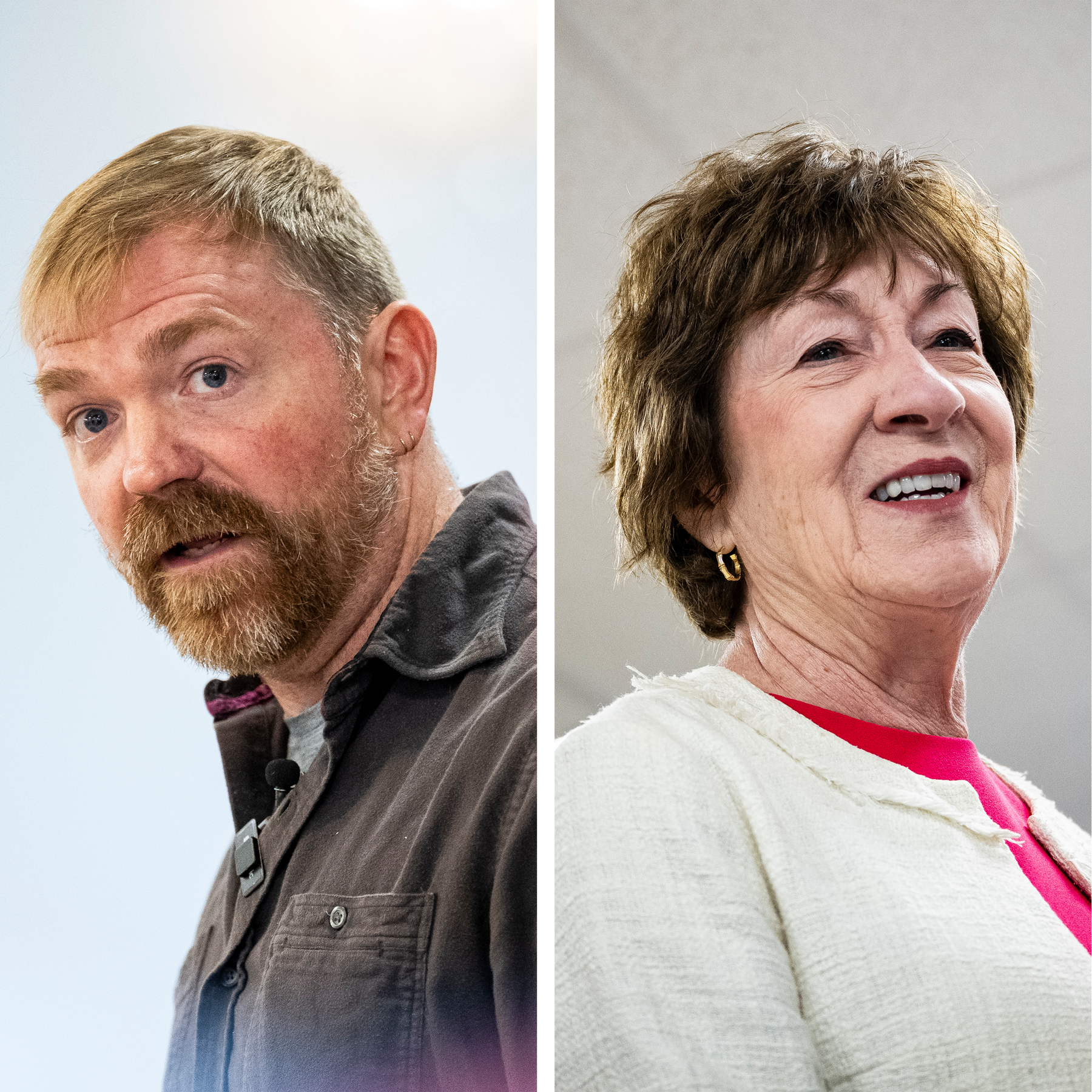 Graham Platner and Susan Collins Duel in High-Stakes Maine Senate Race Ads