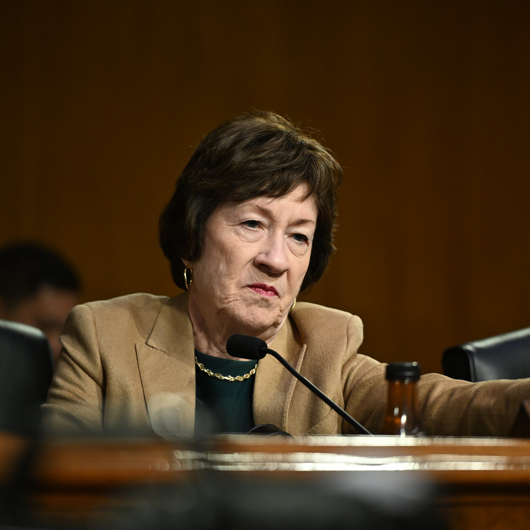 Susan Collins Says She Has Long Had a Benign Tremor