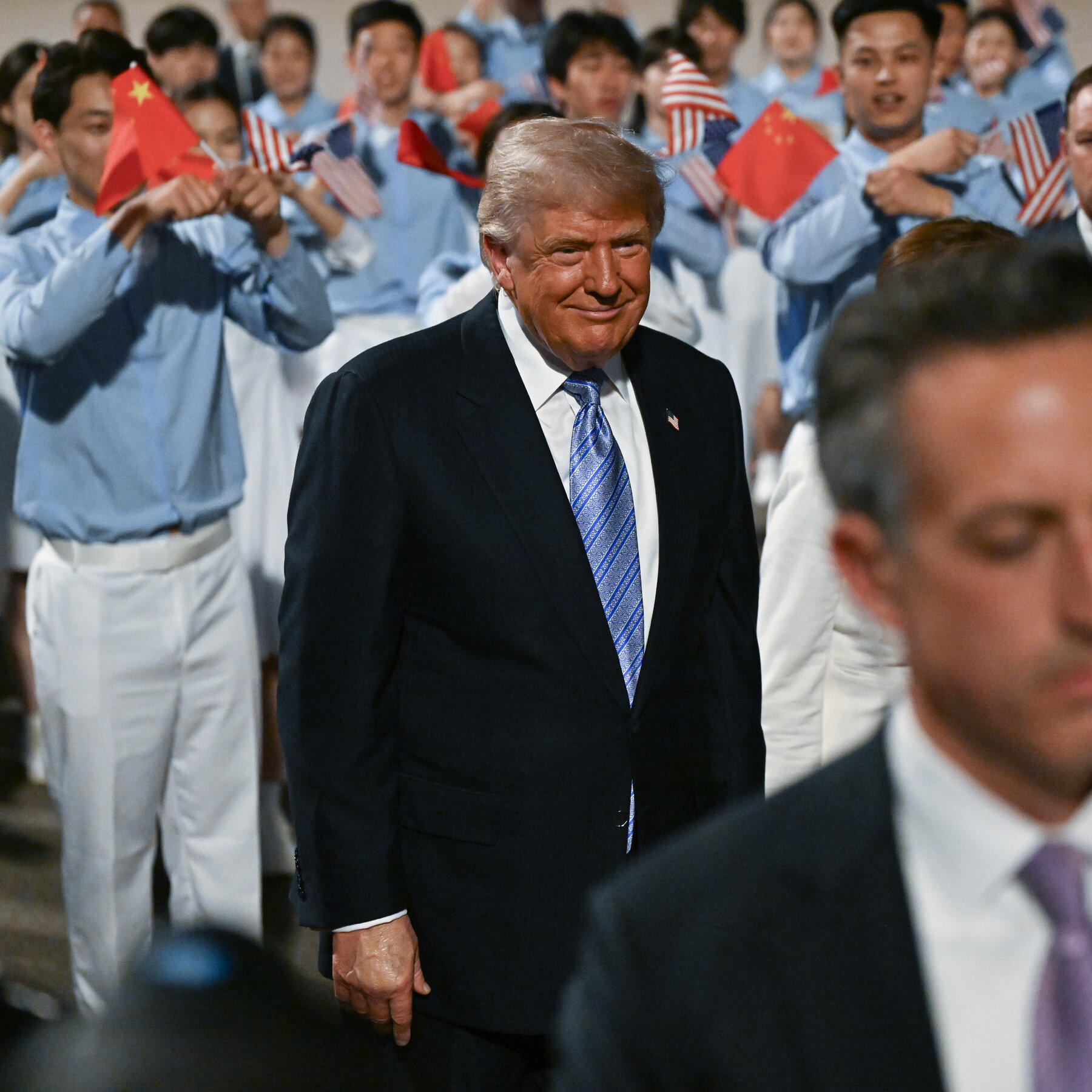 Trump Arrives in Beijing to Begin High-Stakes Summit With Xi