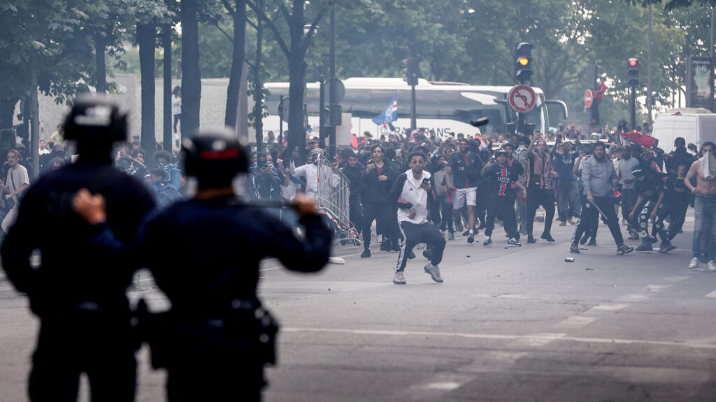 Two French cities impose curfews for under-16s during World Cup