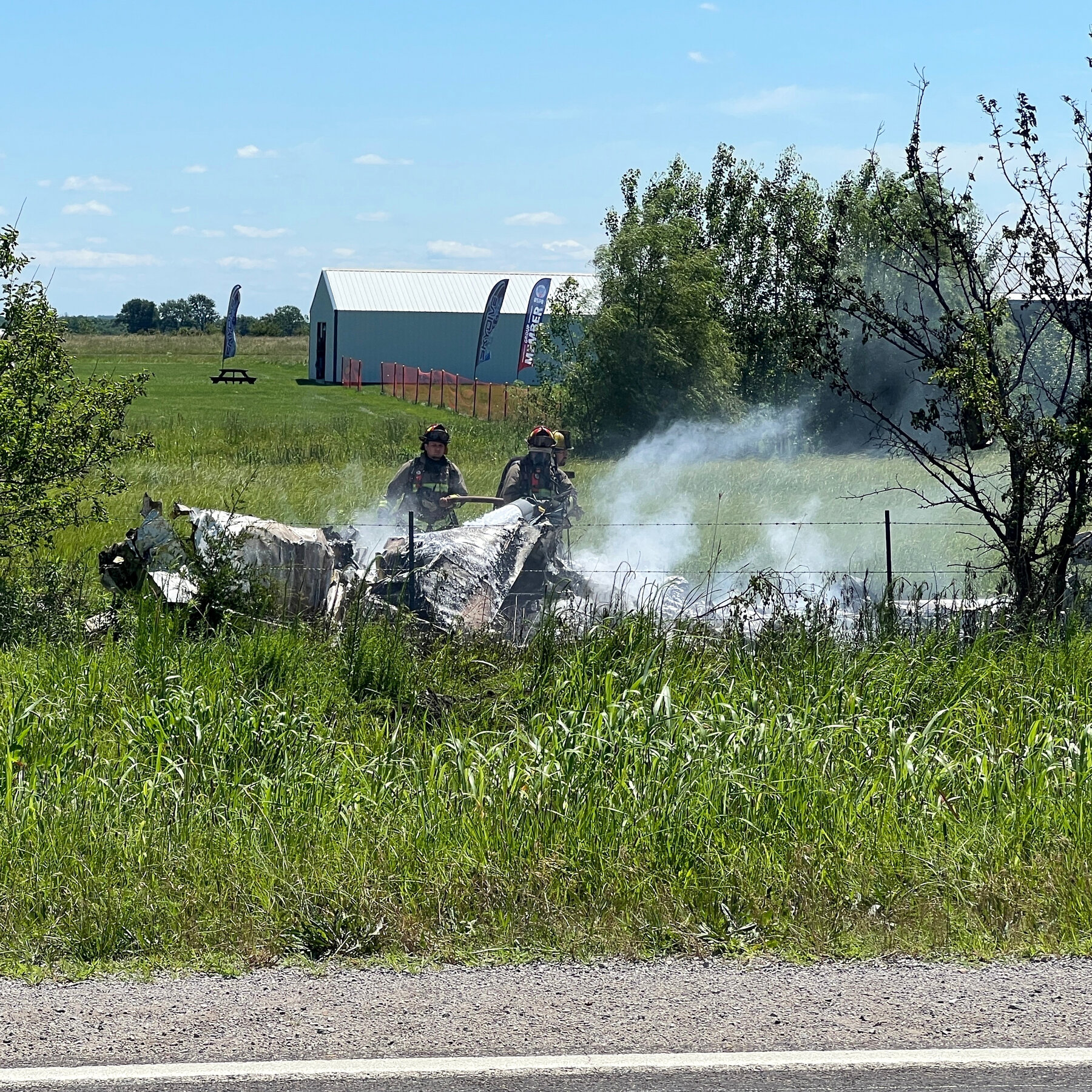 She Saw Her Skydiving Plane Burn. Would She Jump Again?