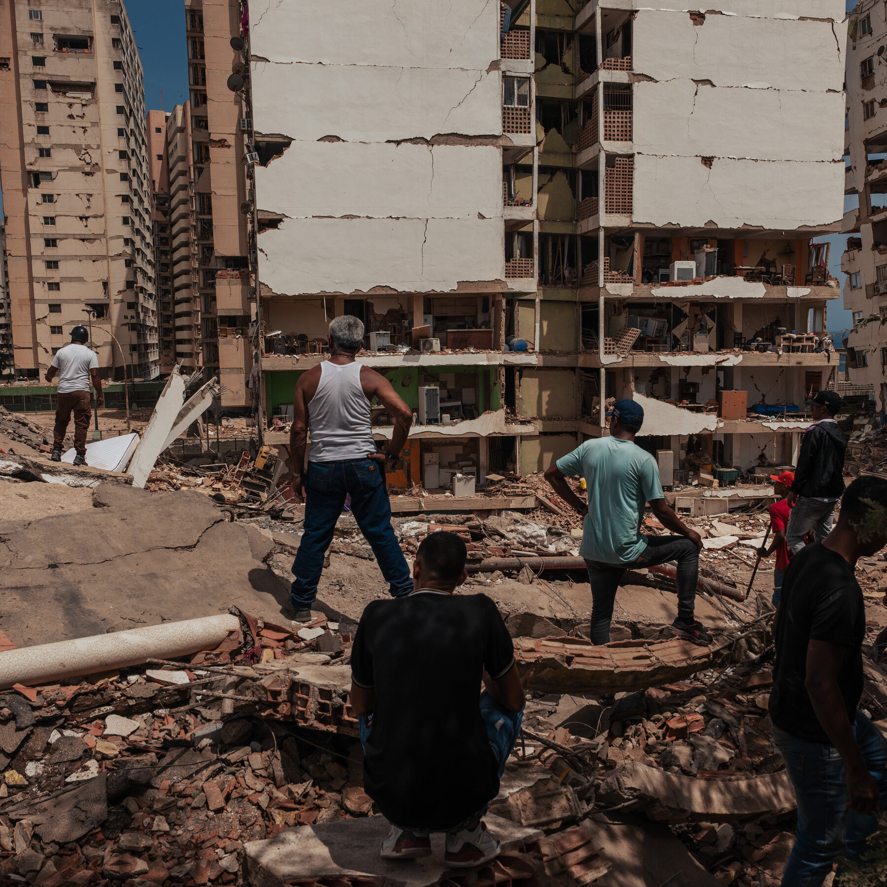 He Was Deported Back to Venezuela and Started Anew. Then the Quakes Hit.