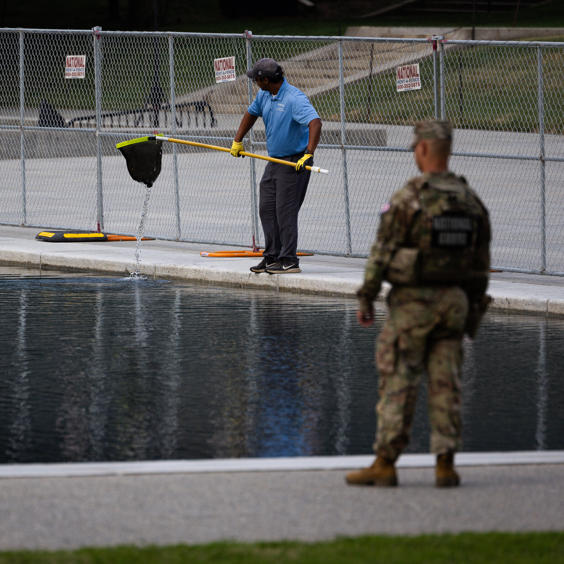 What to Know About Problems at the Reflecting Pool and Trump’s Claims of Vandalism